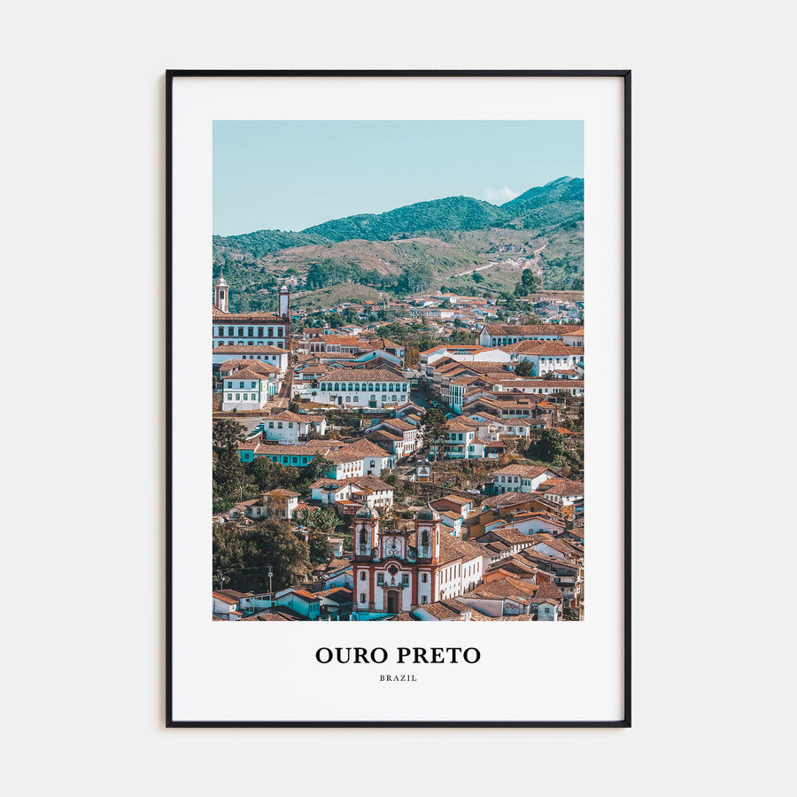 Ouro Preto Portrait Color Poster