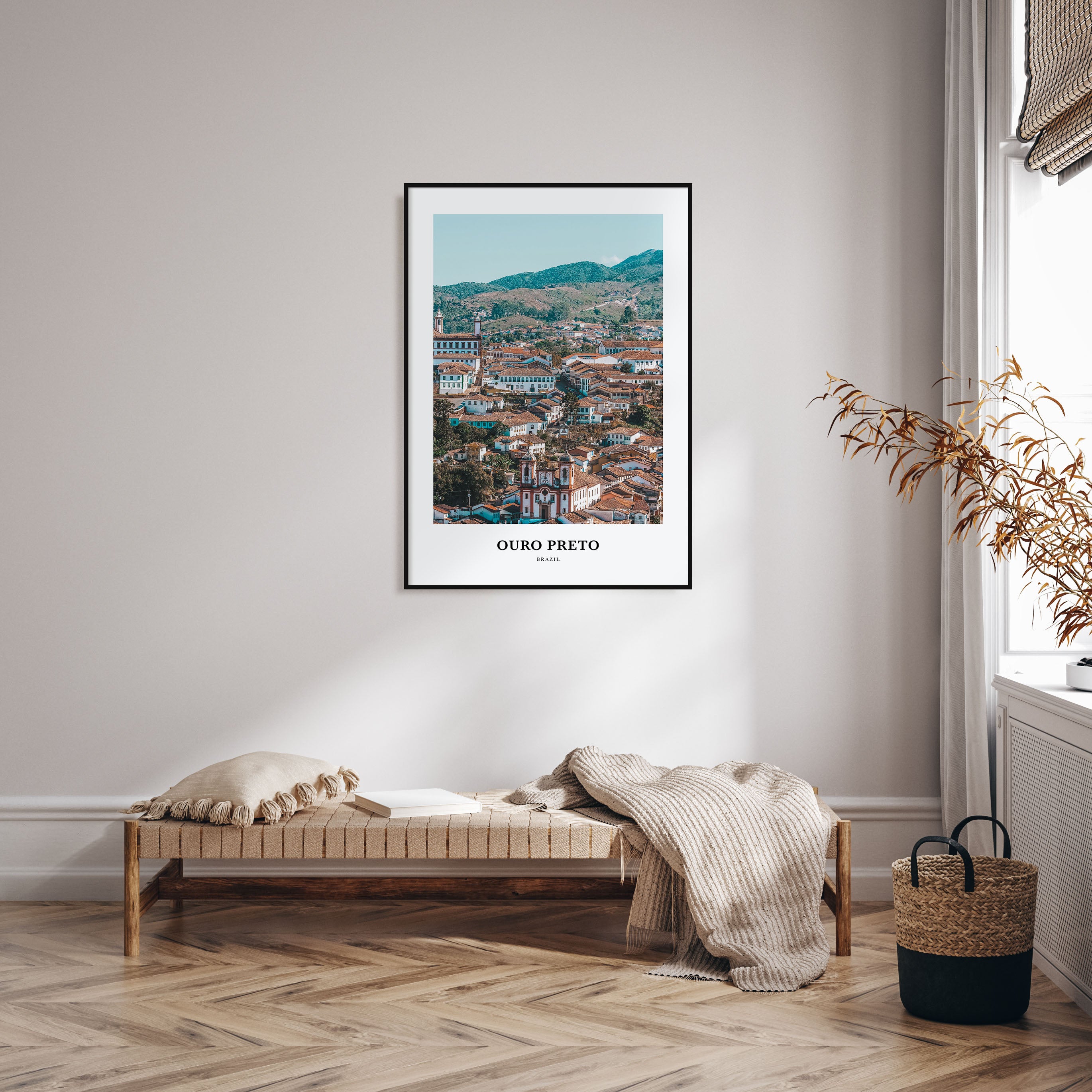 Ouro Preto Portrait Color Poster