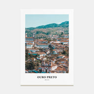 Ouro Preto Portrait Color Poster