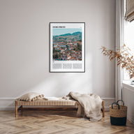 Ouro Preto Travel Color Poster