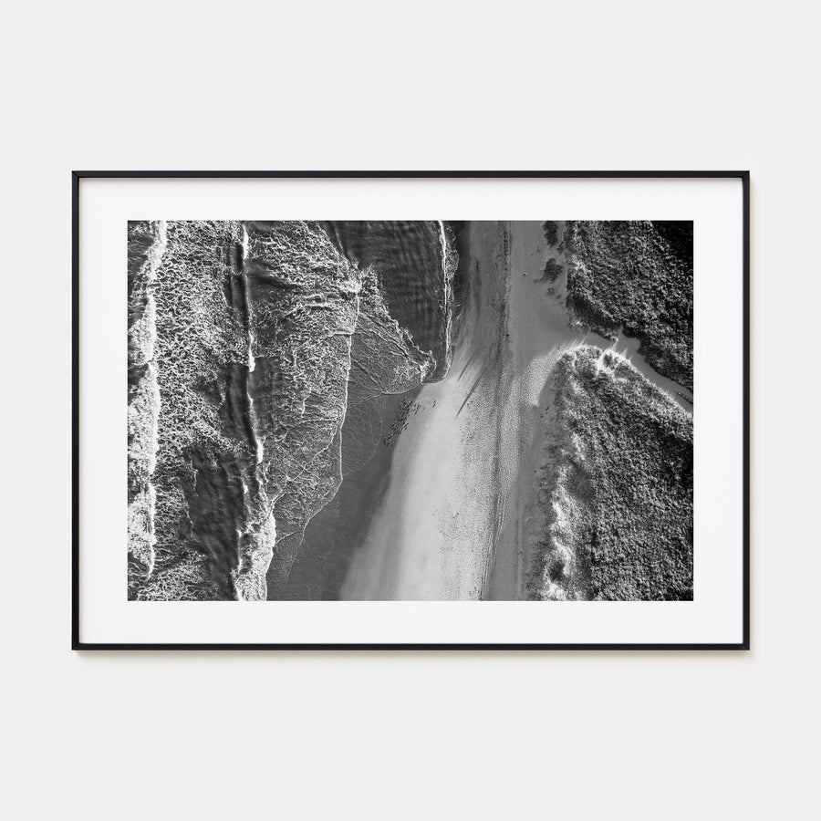 Outer Banks Landscape B&W Poster