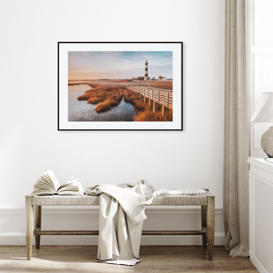 Outer Banks Landscape Color Poster