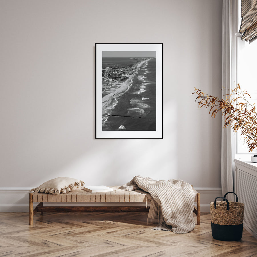 Outer Banks Photo B&W Poster
