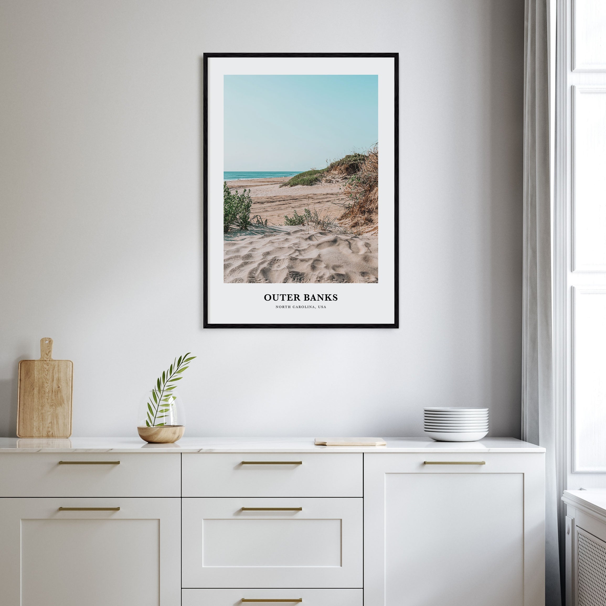 Outer Banks Portrait Color Poster