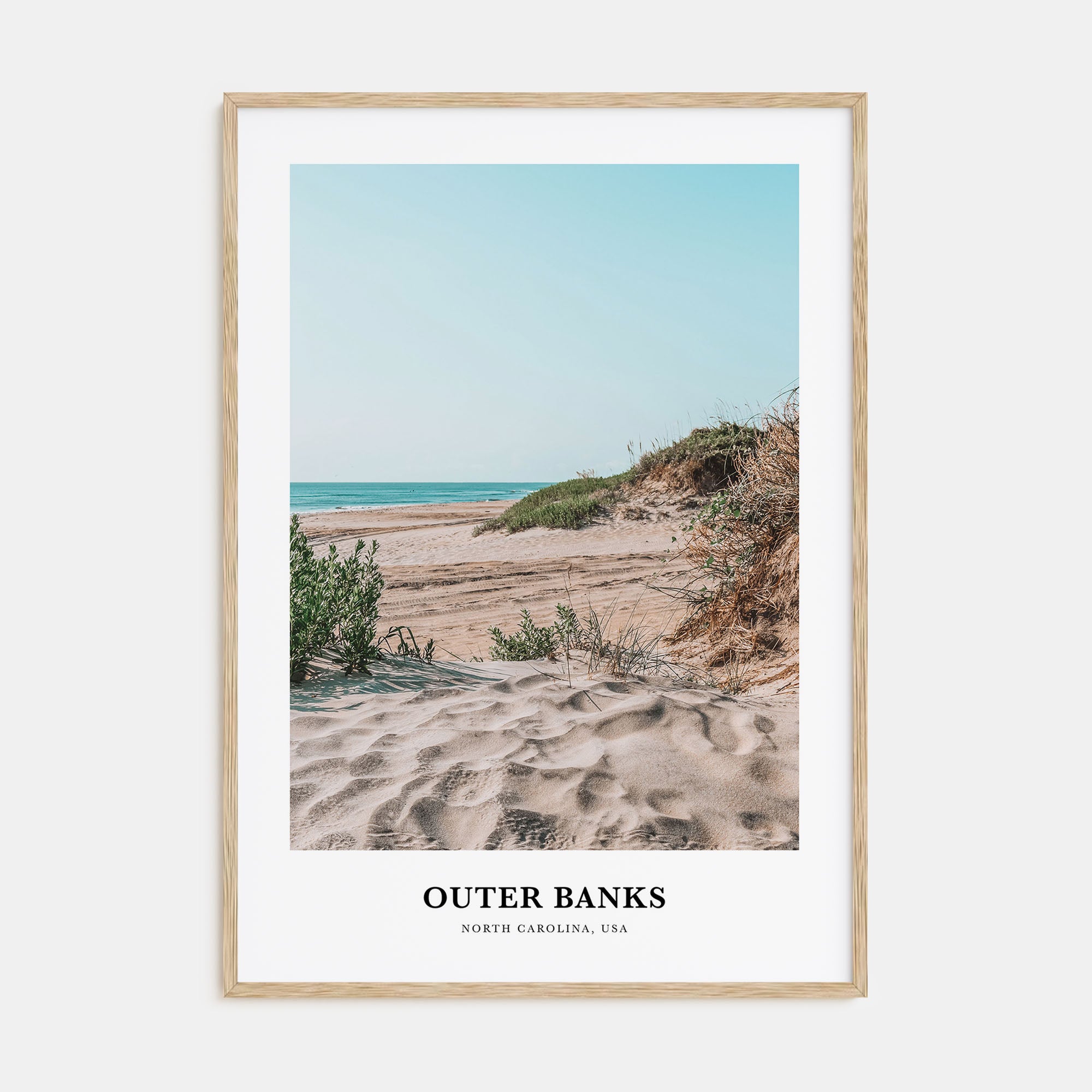 Outer Banks Portrait Color Poster