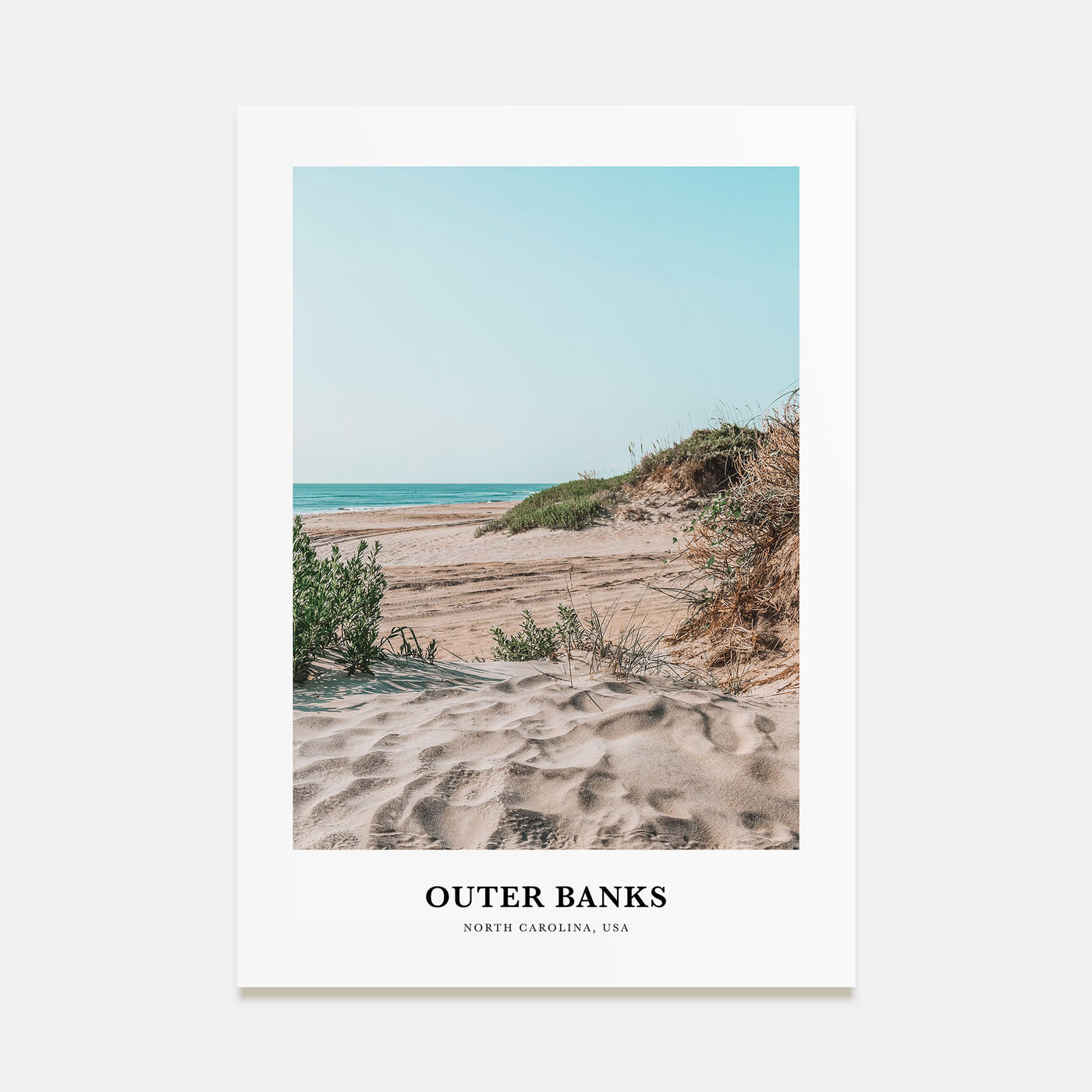 Outer Banks Portrait Color Poster