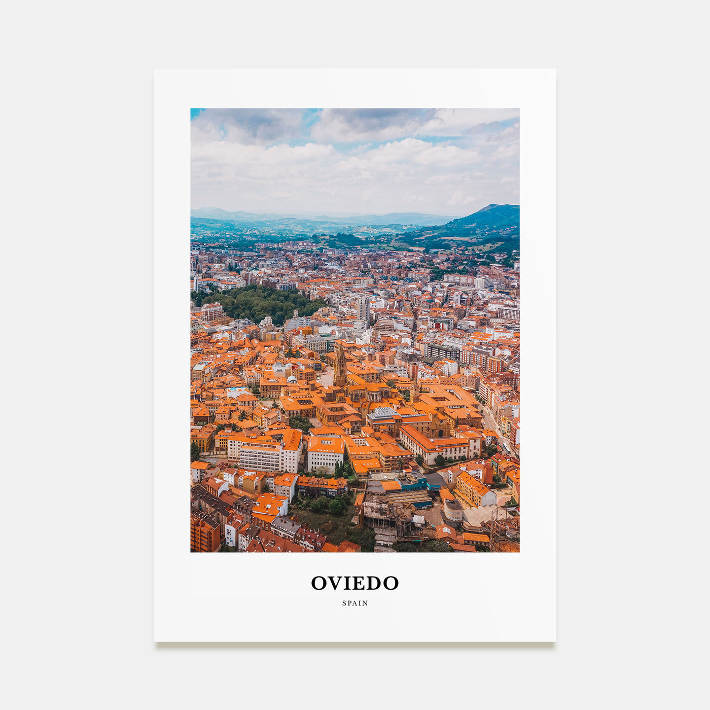 Oviedo Portrait Color Poster