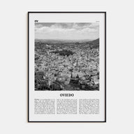 Oviedo Travel B&W Poster