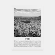 Oviedo Travel B&W Poster