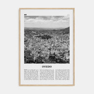 Oviedo Travel B&W Poster