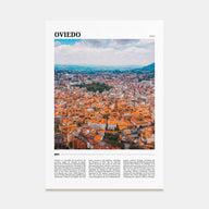 Oviedo Travel Color Poster