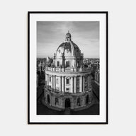 Oxford, England Photo B&W Poster