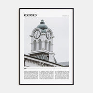 Oxford, Mississippi Travel Color Poster