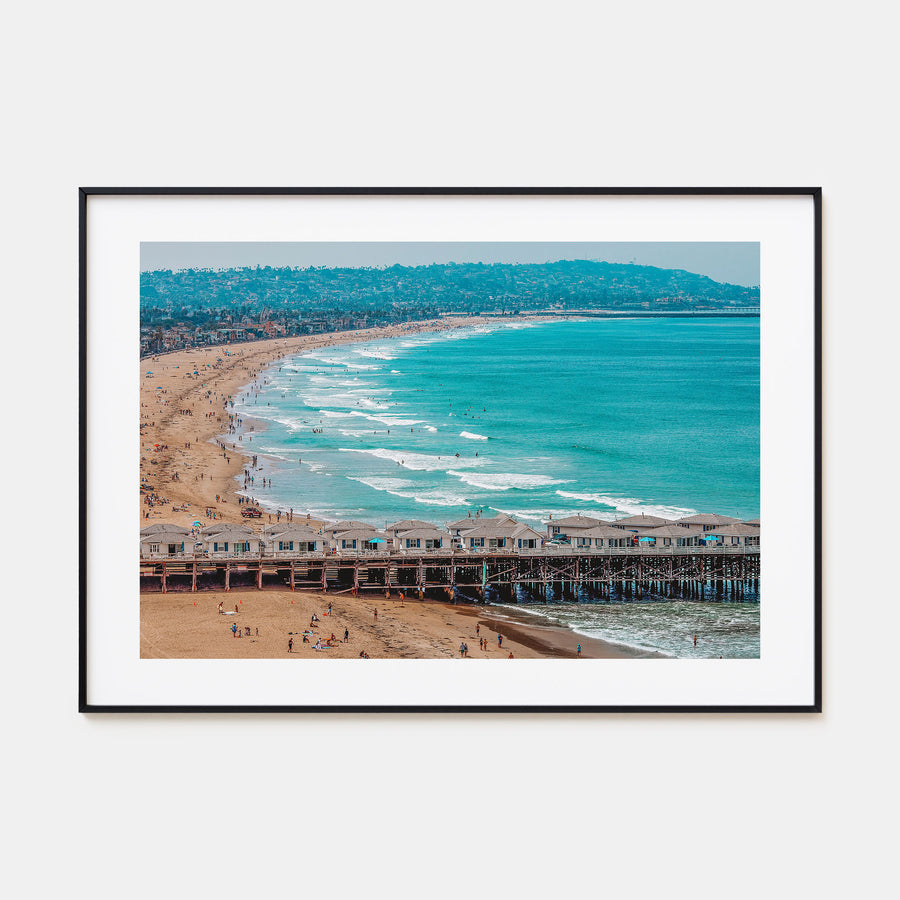 Pacific Beach Landscape Color Poster