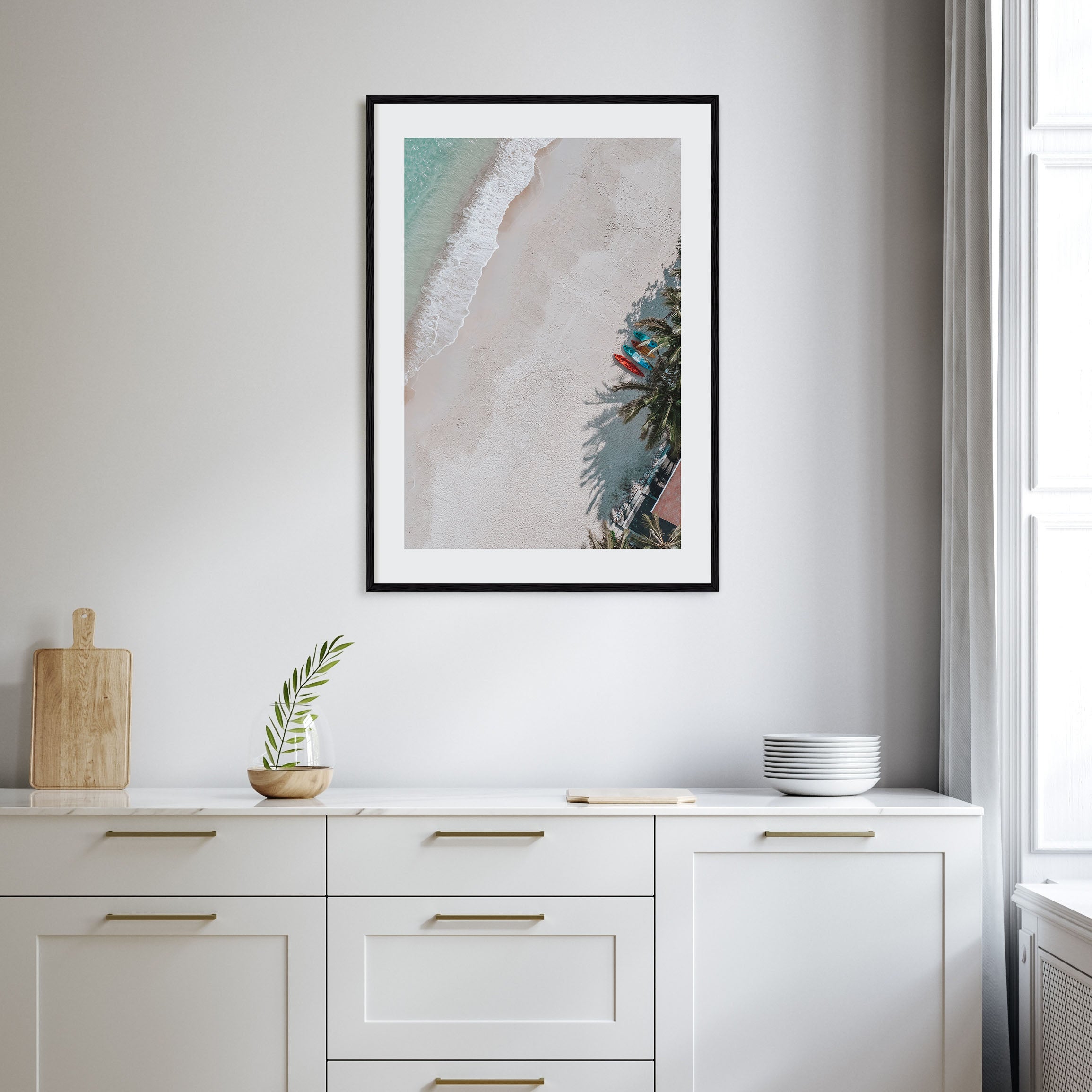 Pacific Beach Photo Color No 2 Poster