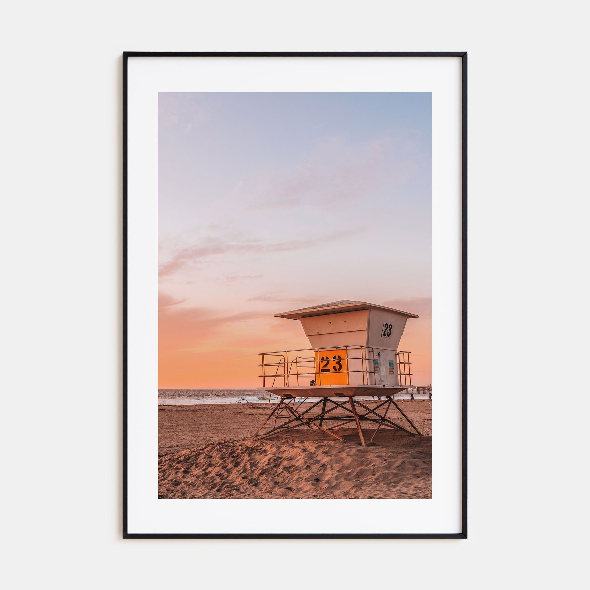 Pacific Beach Photo Color No 3 Poster