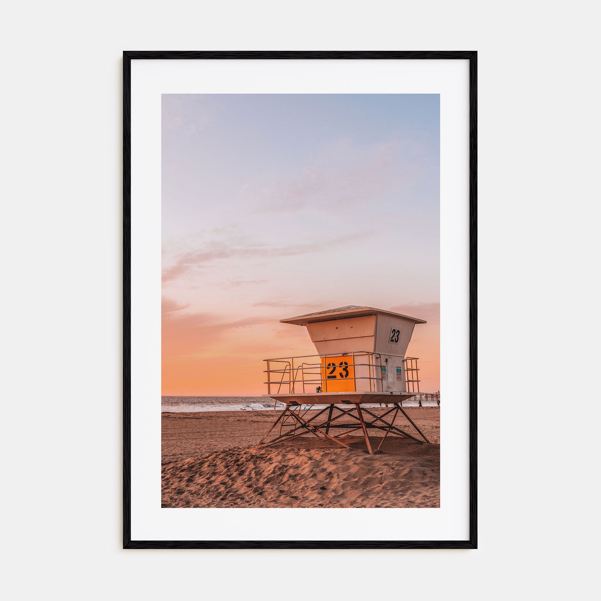 Pacific Beach Photo Color No 3 Poster