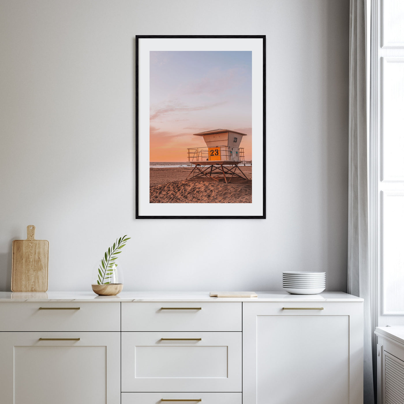 Pacific Beach Photo Color No 3 Poster