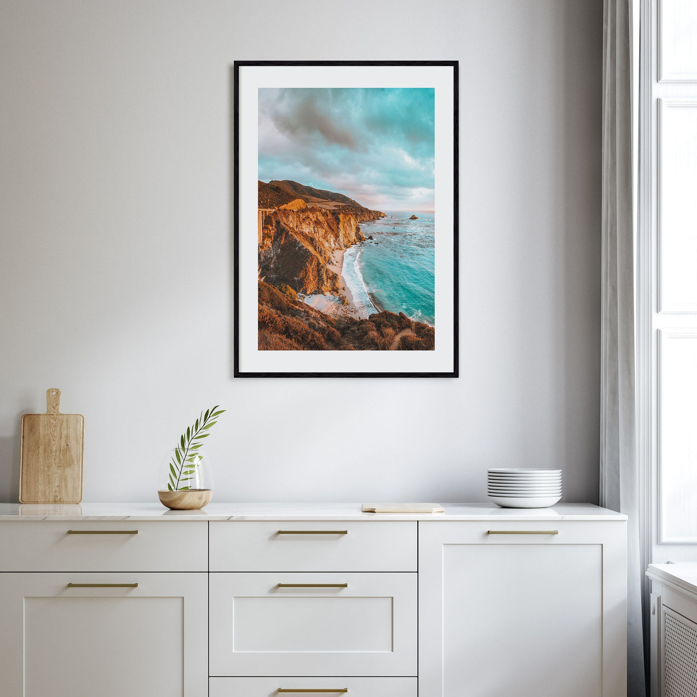Pacific Coast Highway Photo Color No 1 Poster