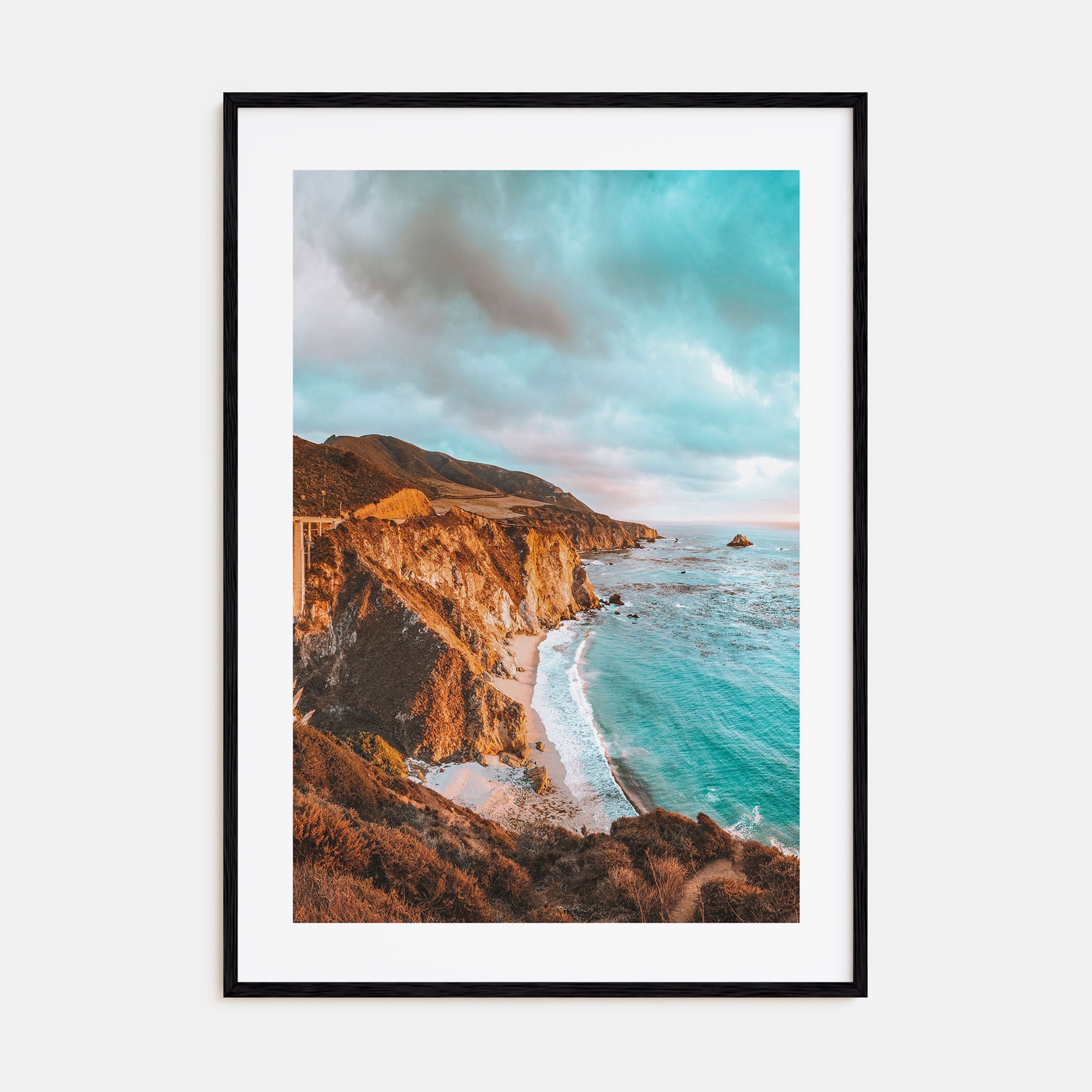 Pacific Coast Highway Photo Color No 1 Poster