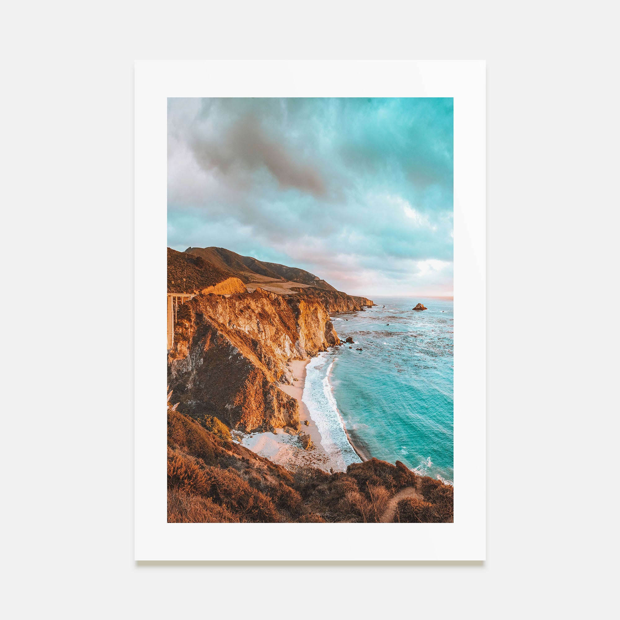 Pacific Coast Highway Photo Color No 1 Poster