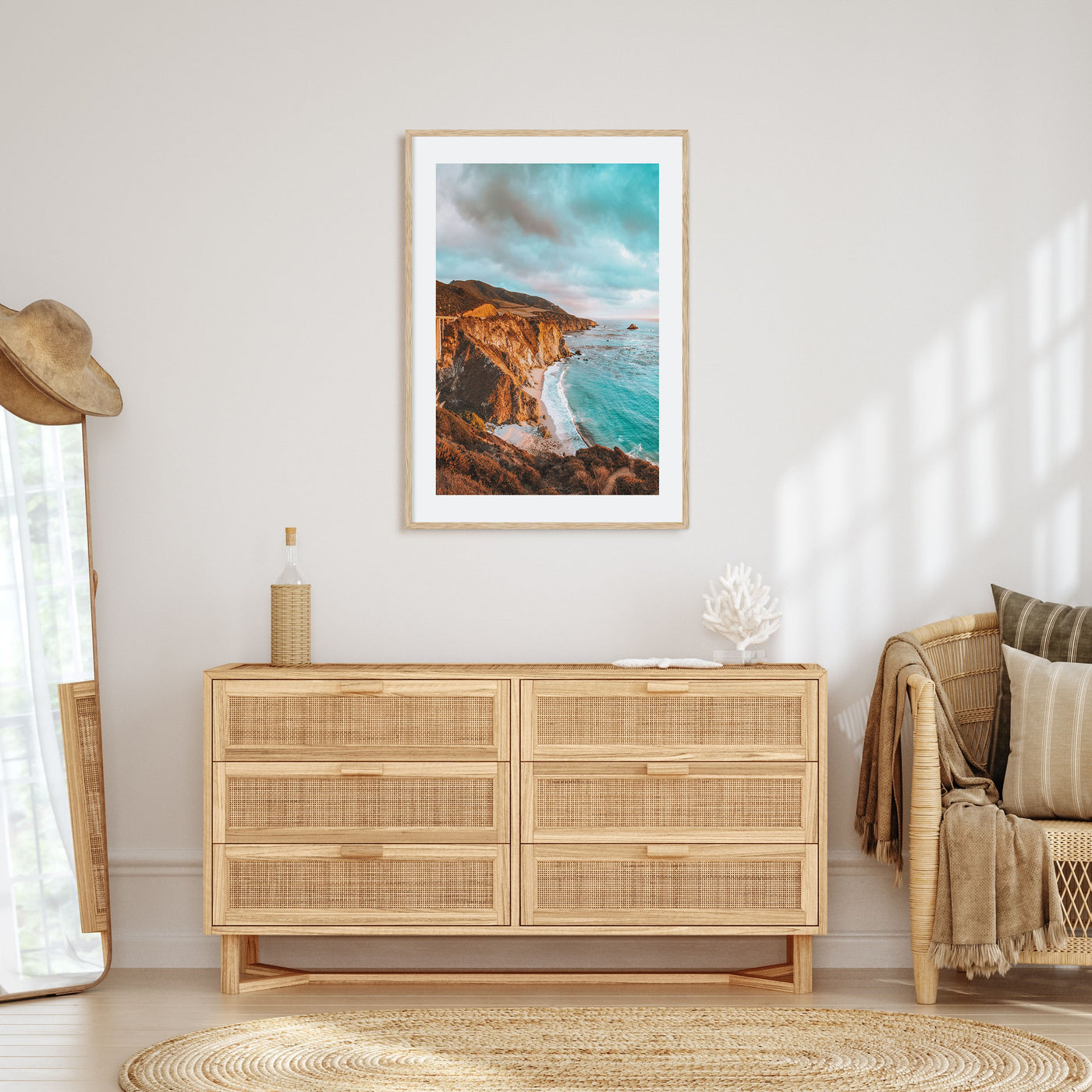 Pacific Coast Highway Photo Color No 1 Poster