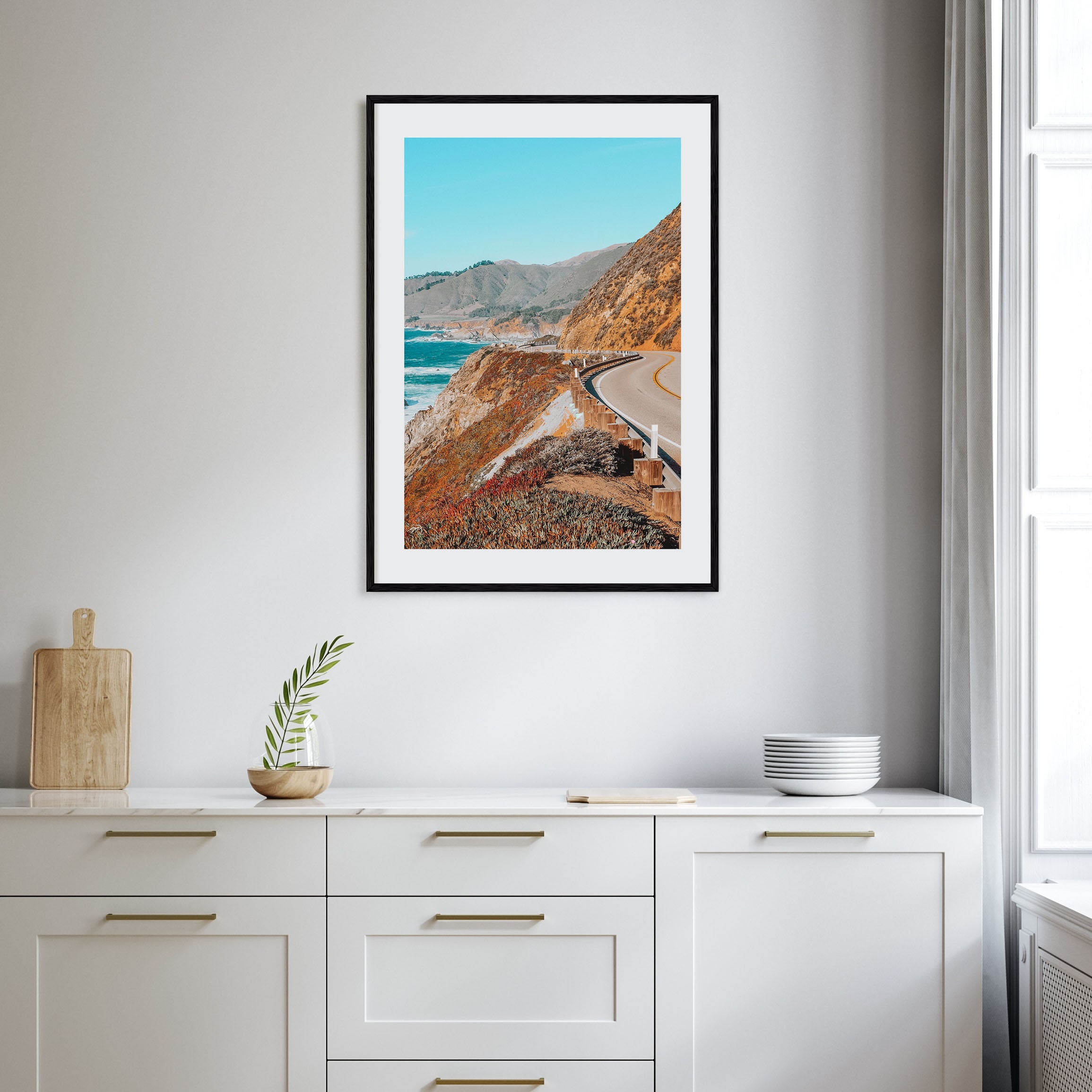 Pacific Coast Highway Photo Color No 2 Poster
