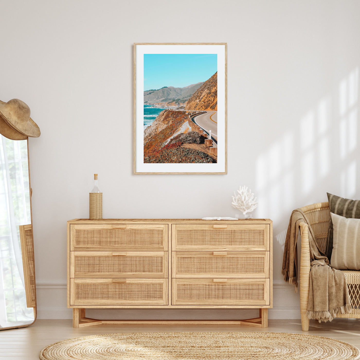 Pacific Coast Highway Photo Color No 2 Poster