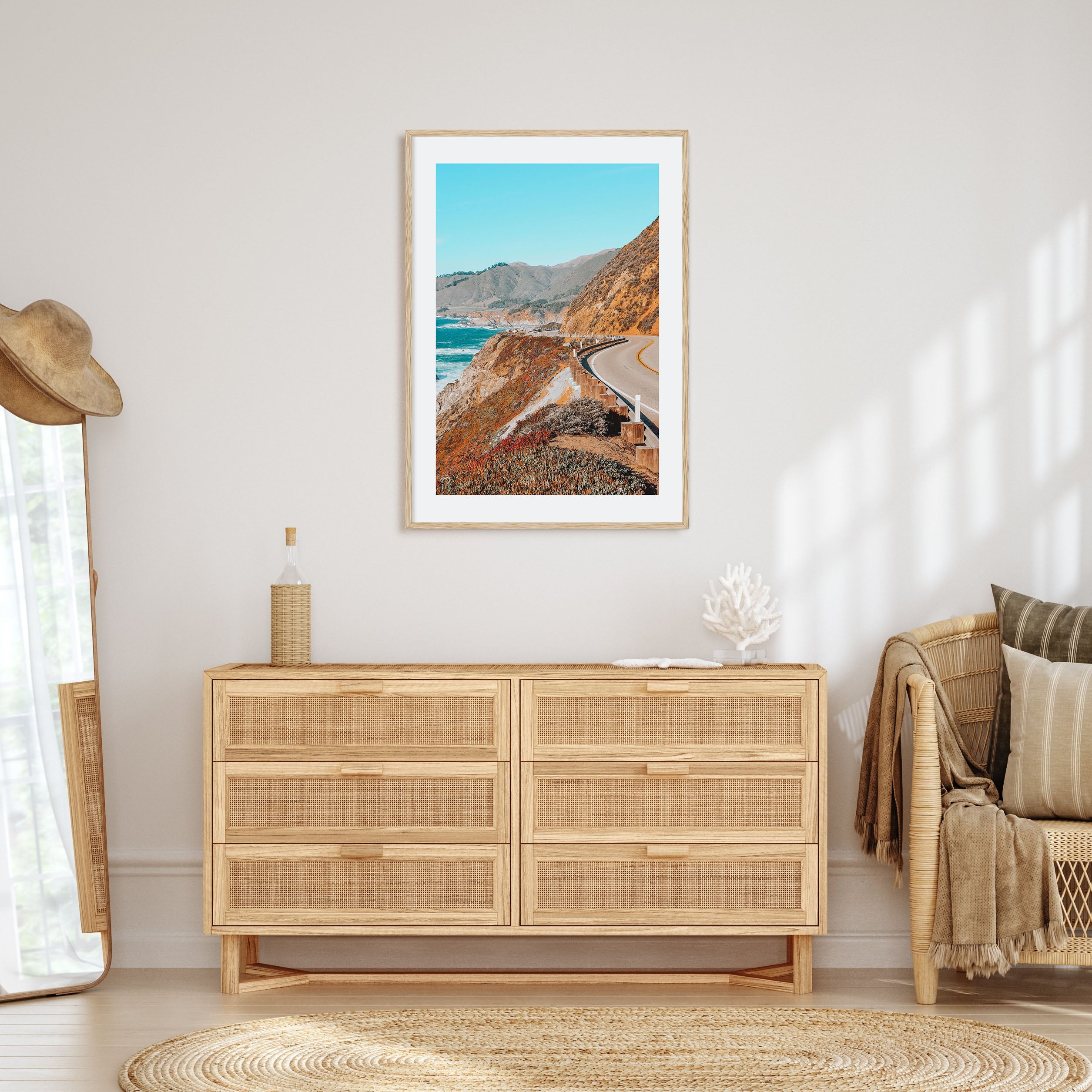 Pacific Coast Highway Photo Color No 2 Poster