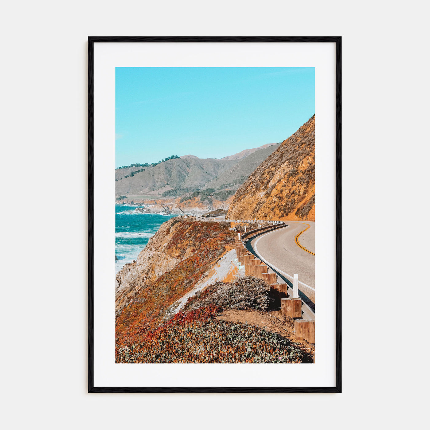 Pacific Coast Highway Photo Color No 2 Poster