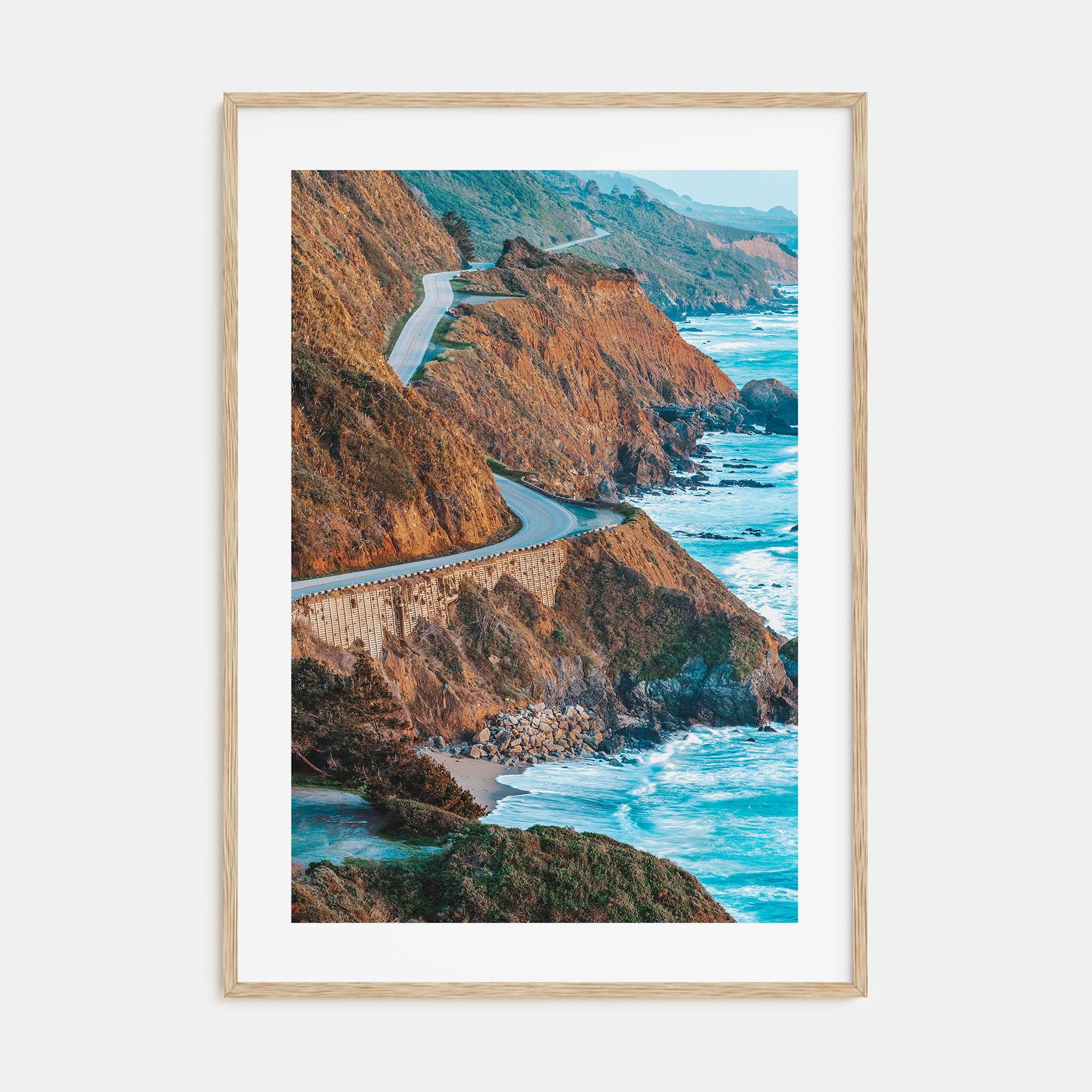 Pacific Coast Highway Photo Color No 3 Poster