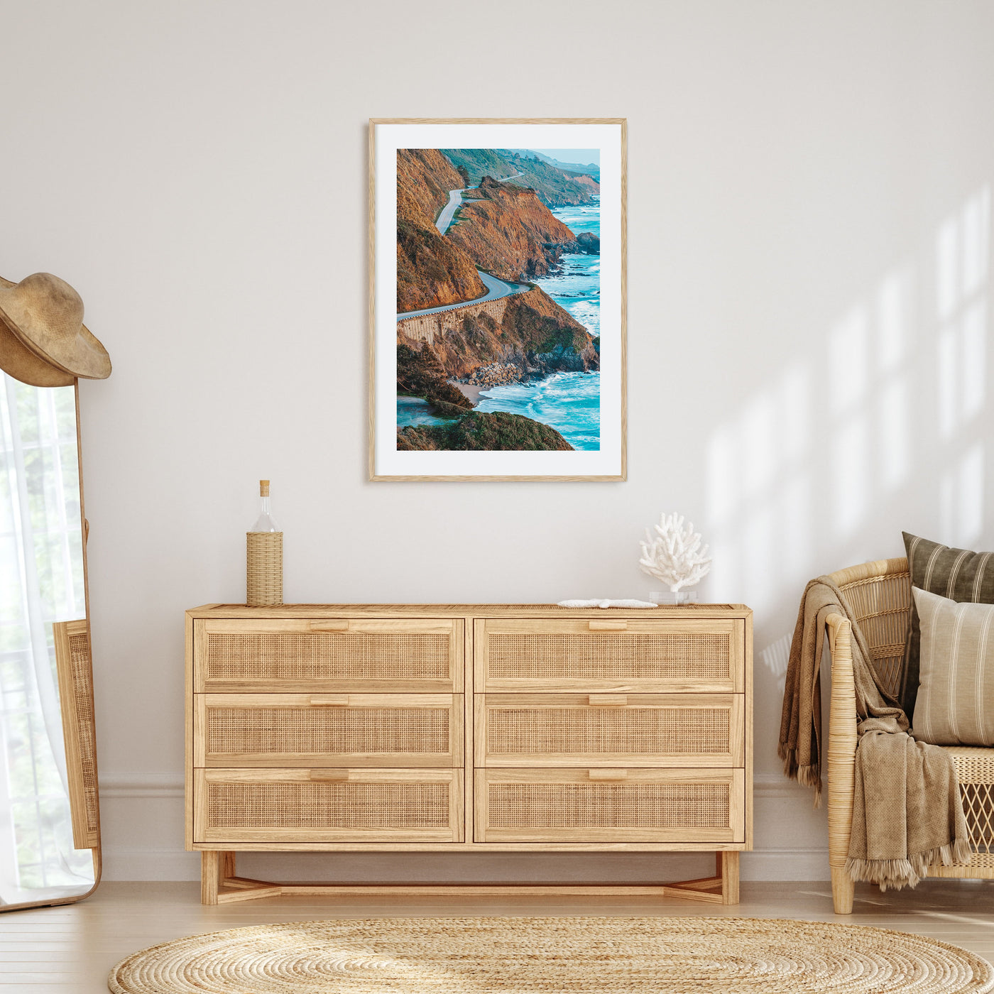 Pacific Coast Highway Photo Color No 3 Poster