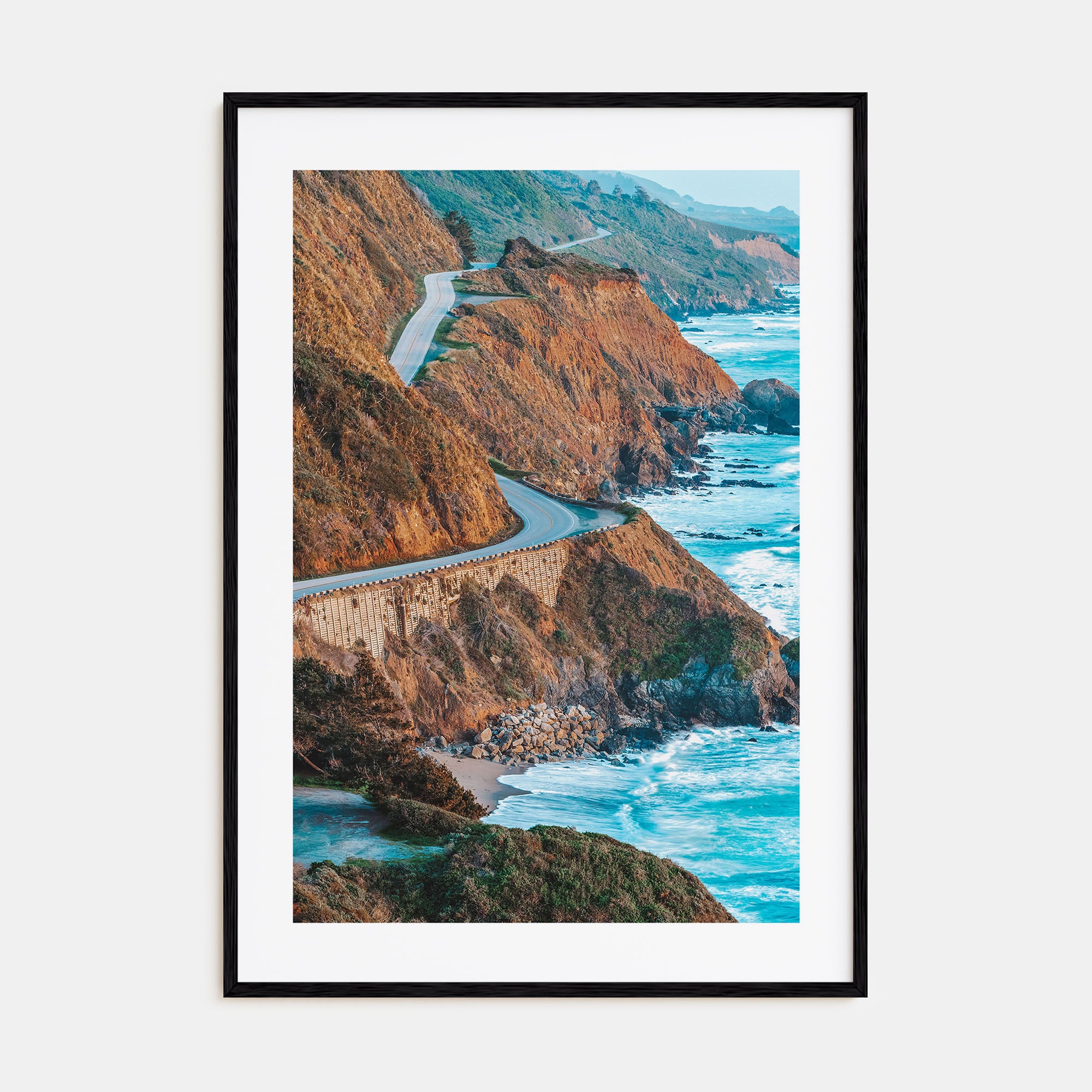 Pacific Coast Highway Photo Color No 3 Poster