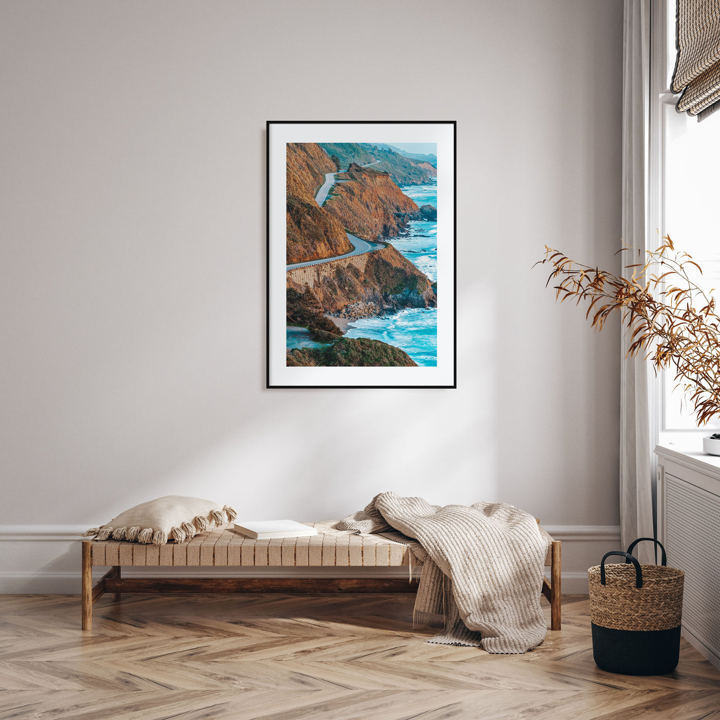 Pacific Coast Highway Photo Color No 3 Poster