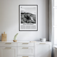 Pacific Coast Highway Travel B&W No 2 Poster
