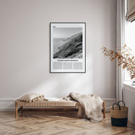 Pacific Coast Highway Travel B&W No 3 Poster