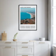 Pacific Coast Highway Travel Color Poster