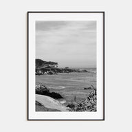 Pacific Grove Photo B&W Poster