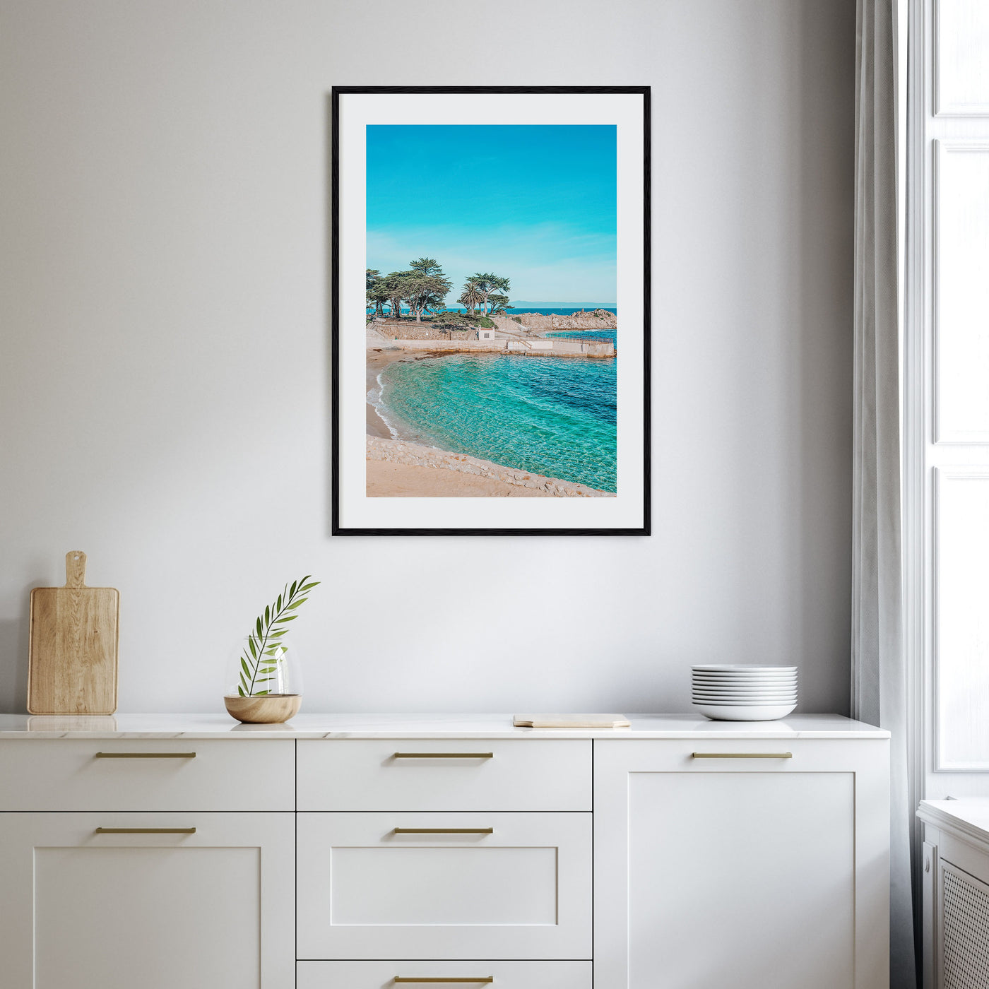 Pacific Grove Photo Color Poster