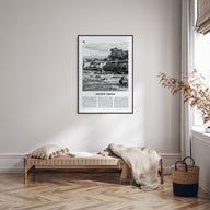 Pacific Grove Travel B&W Poster