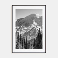 Pacific Northwest Photo B&W Poster