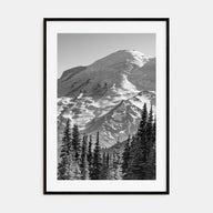 Pacific Northwest Photo B&W Poster