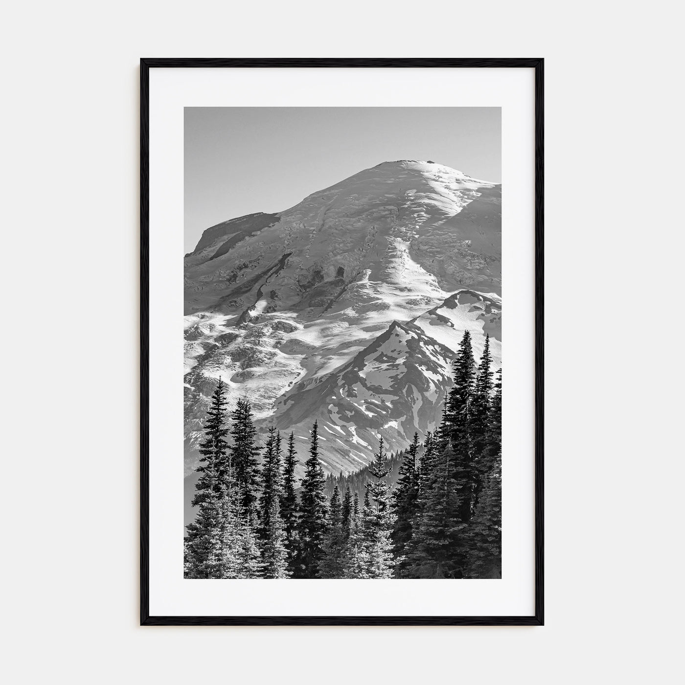 Pacific Northwest Photo B&W Poster