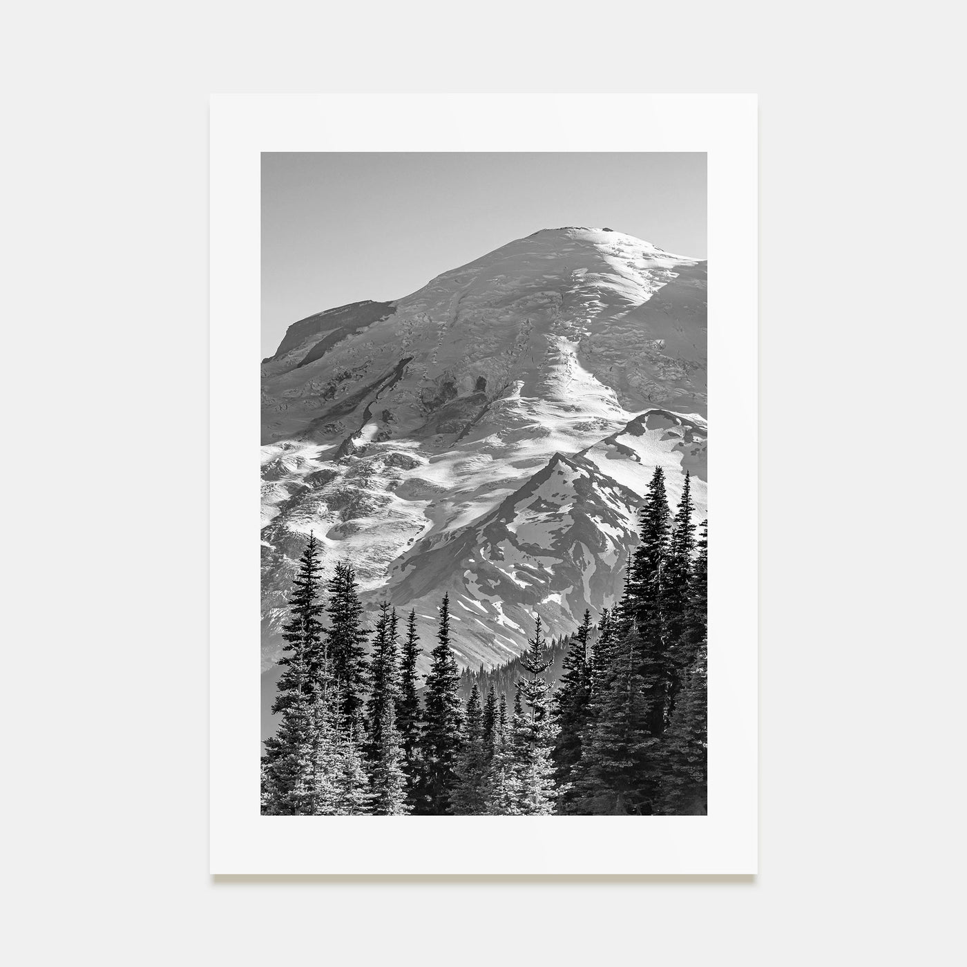 Pacific Northwest Photo B&W Poster