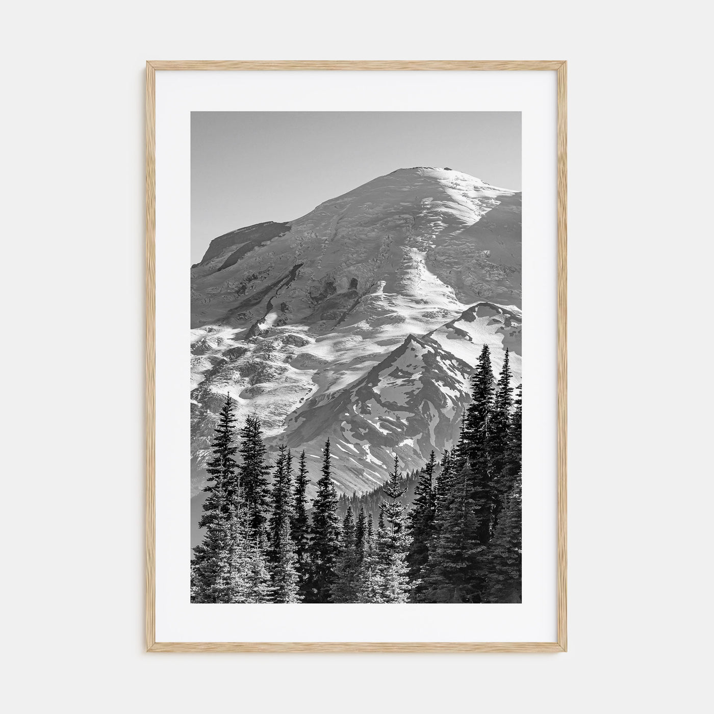 Pacific Northwest Photo B&W Poster