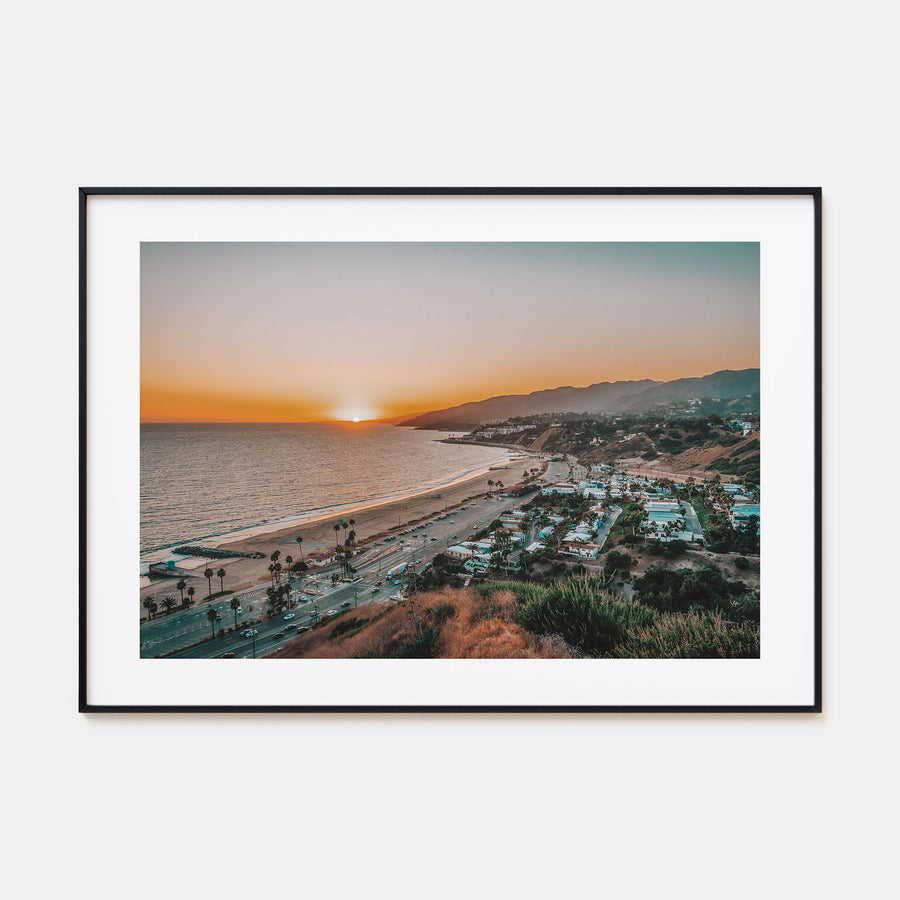 Pacific Palisades Landscape Color Poster