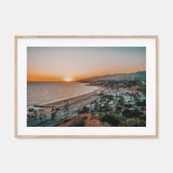 Pacific Palisades Landscape Color Poster