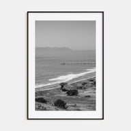 Pacifica Photo B&W Poster