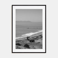 Pacifica Photo B&W Poster