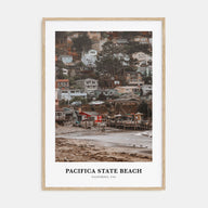 Pacifica State Beach Portrait Color Poster